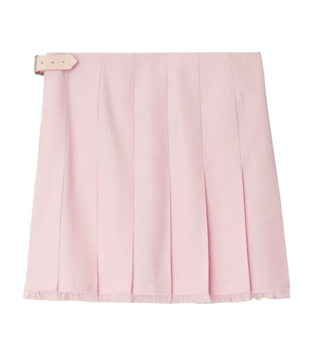 Burberry Burberry Wool Mini Skirt