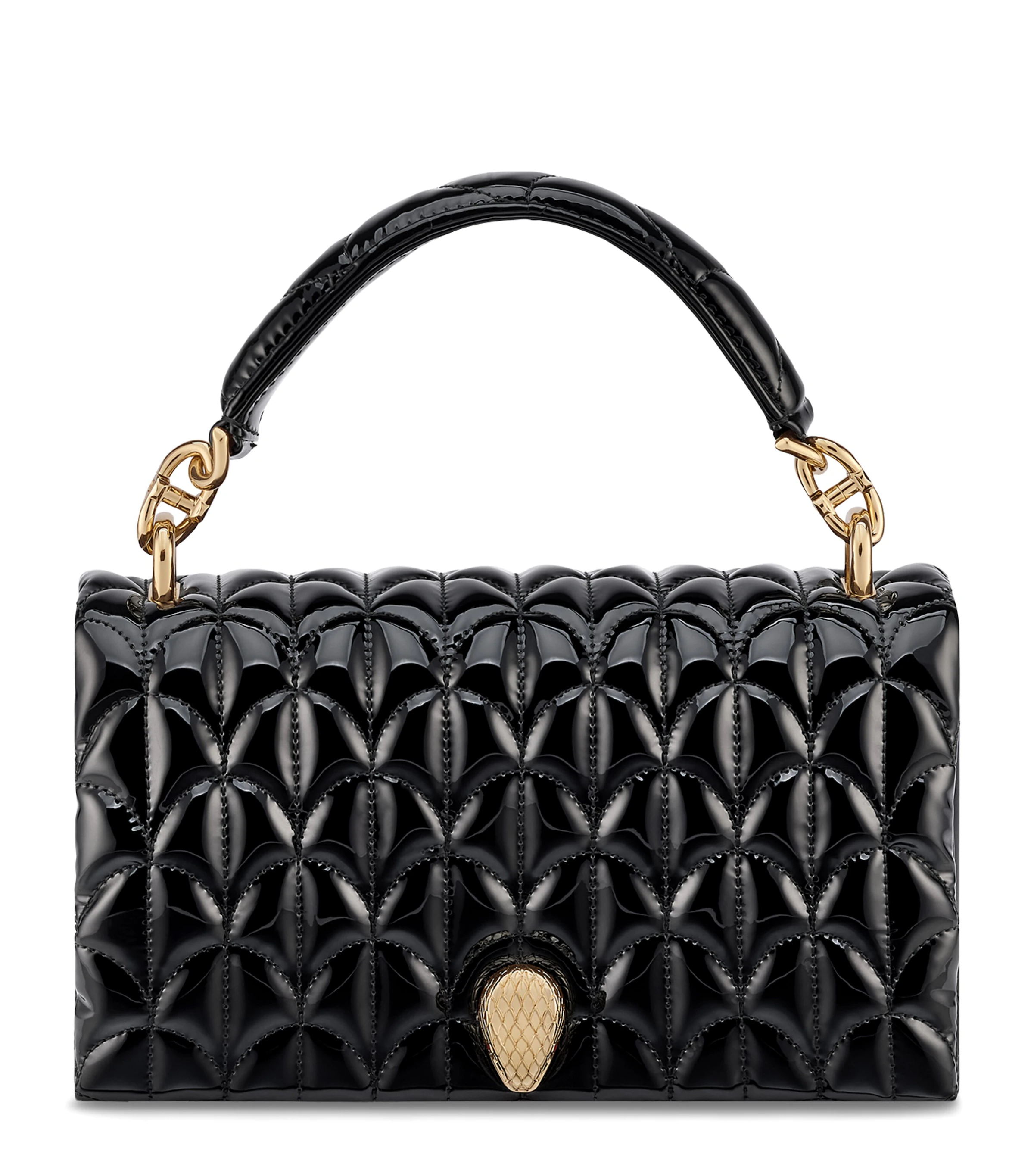 Bvlgari Bvlgari Serpenti Sugarloaf Flap Shoulder Bag