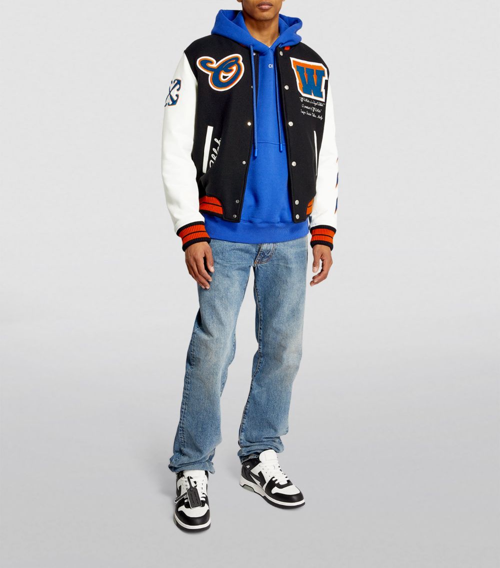 OFF-WHITE Off-White Varsity Bomber Jacket