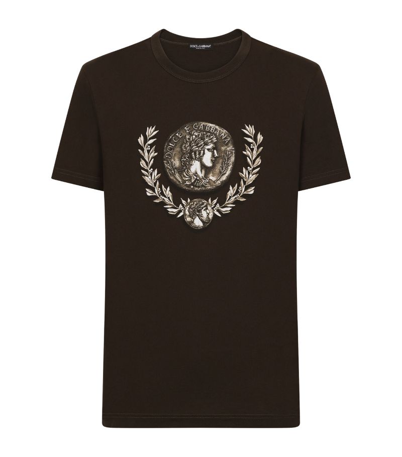 Dolce & Gabbana Dolce & Gabbana Logo Coin T-Shirt