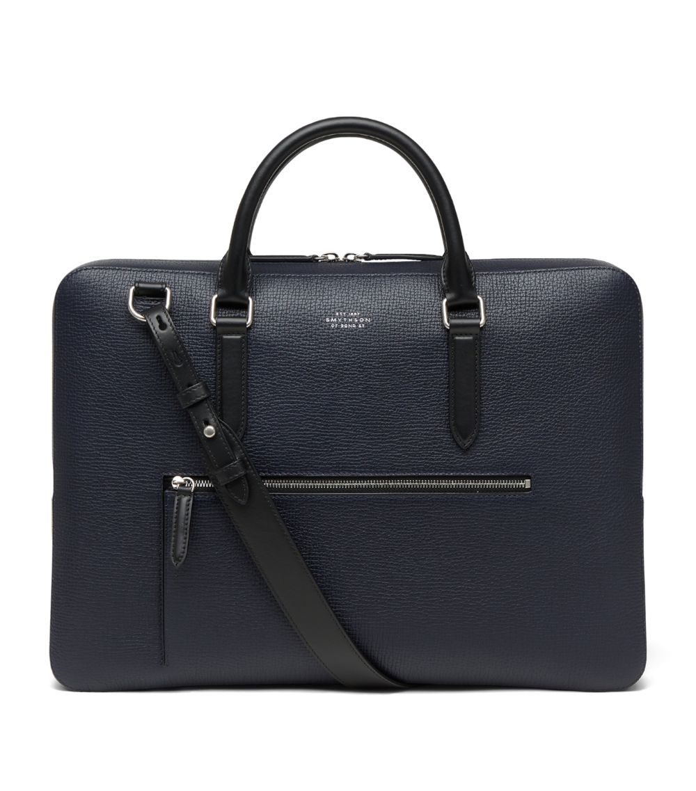 Smythson Smythson Leather Slim Briefcase