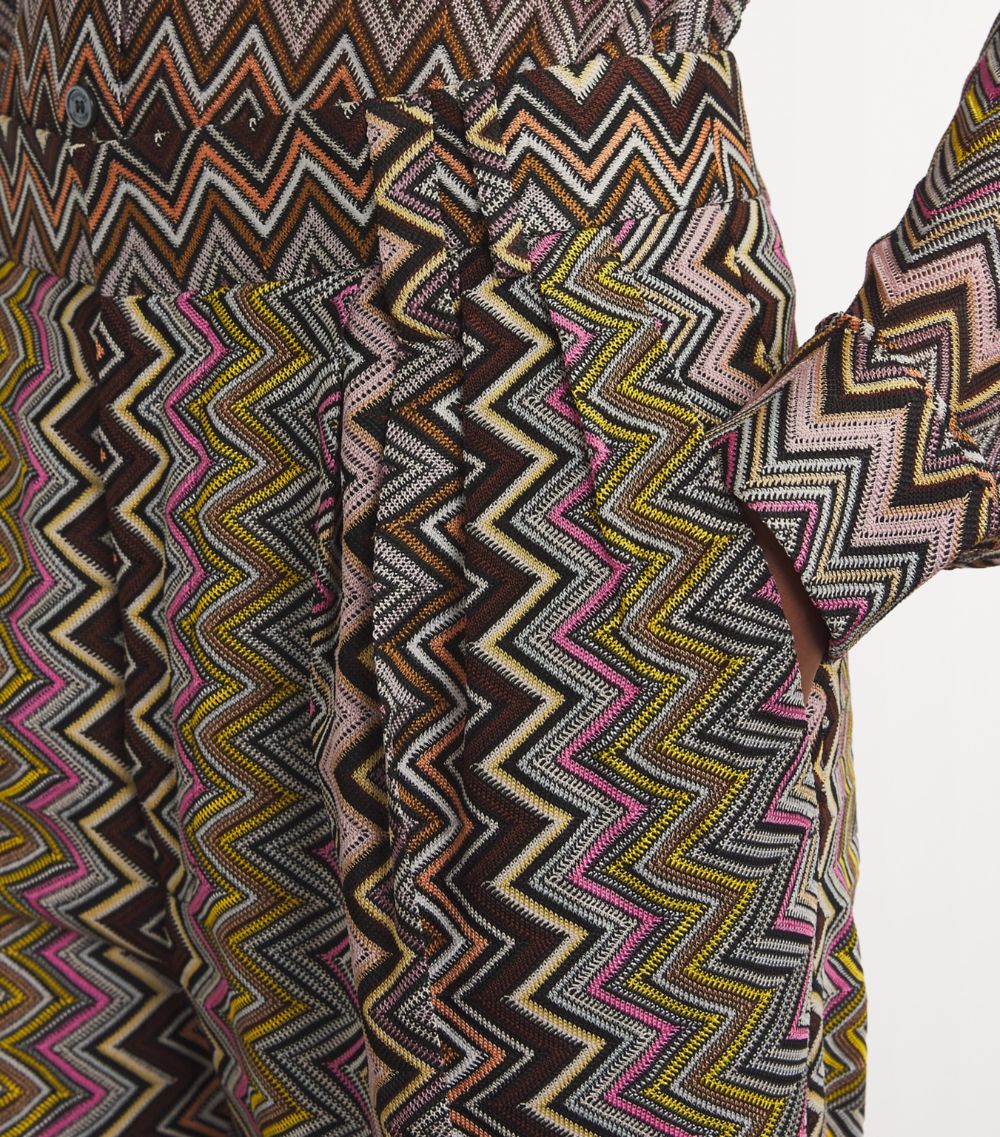 Missoni Missoni Zigzag Wide-Leg Trousers