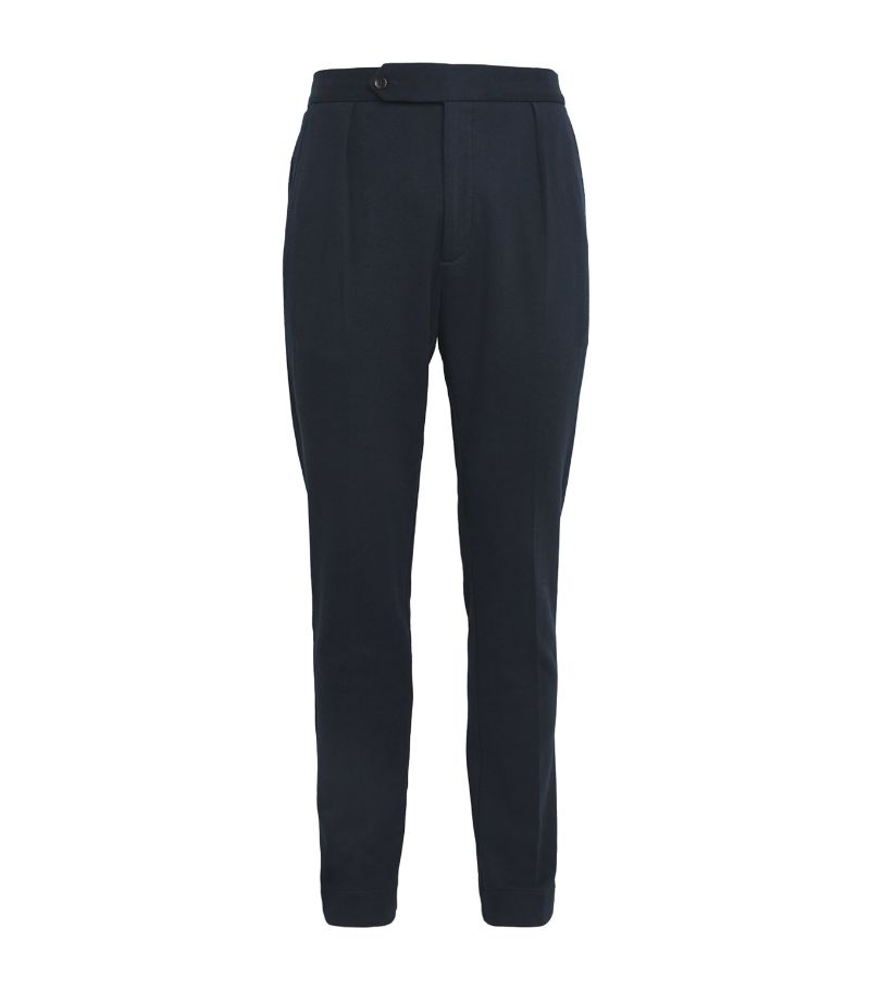 Polo Ralph Lauren Polo Ralph Lauren Cotton-Blend Pleated Trousers