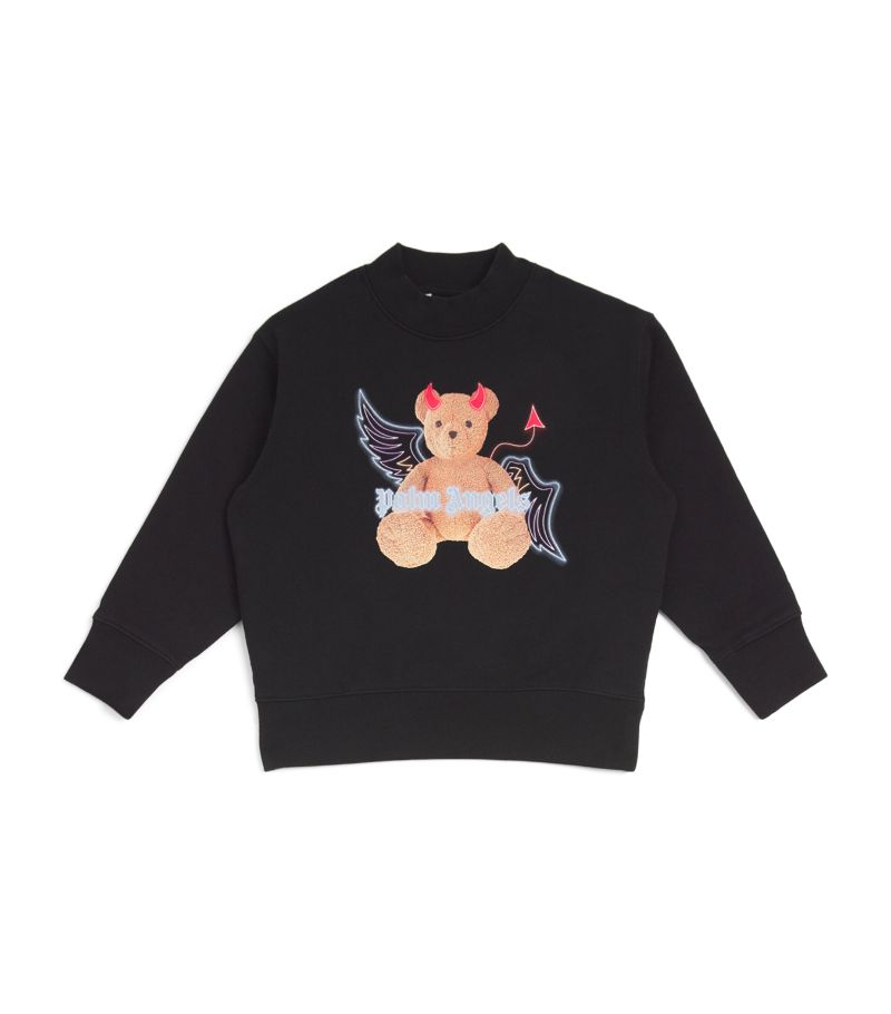 Palm Angels Kids Palm Angels Kids Cotton Bear Devil Sweatshirt (4-12+ Years)