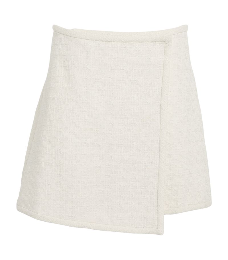 Proenza Schouler Proenza Schouler Tweed Wrap Mini Skirt