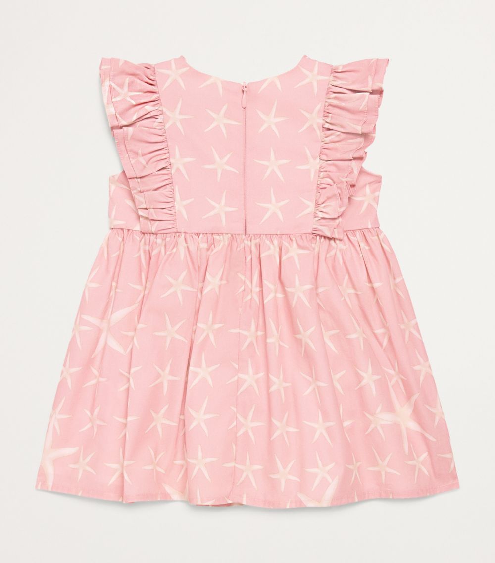 Young Versace Versace Kids Cotton Starfish Print Dress (12 Months-12 Years)