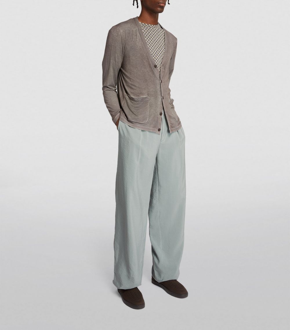 Giorgio Armani Giorgio Armani Silk-Blend Trousers