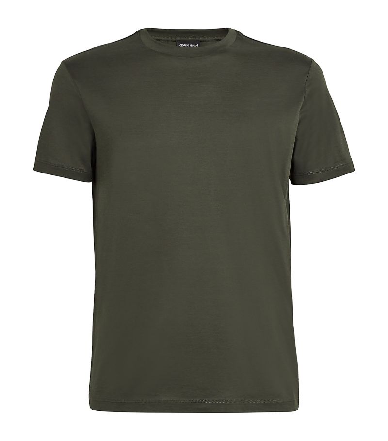 Giorgio Armani Giorgio Armani Cotton-Silk T-Shirt