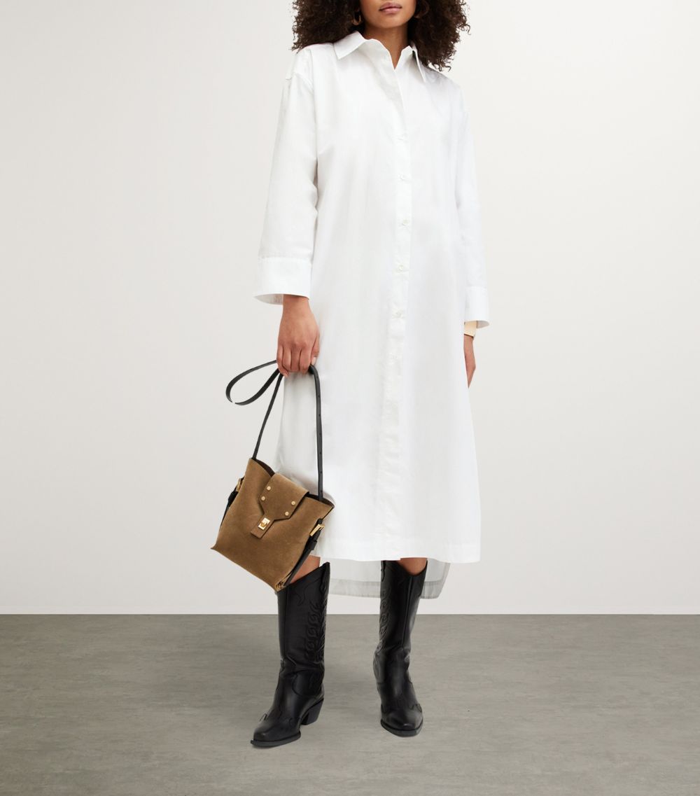 Allsaints Allsaints Organic Cotton Imogen Shirt Dress