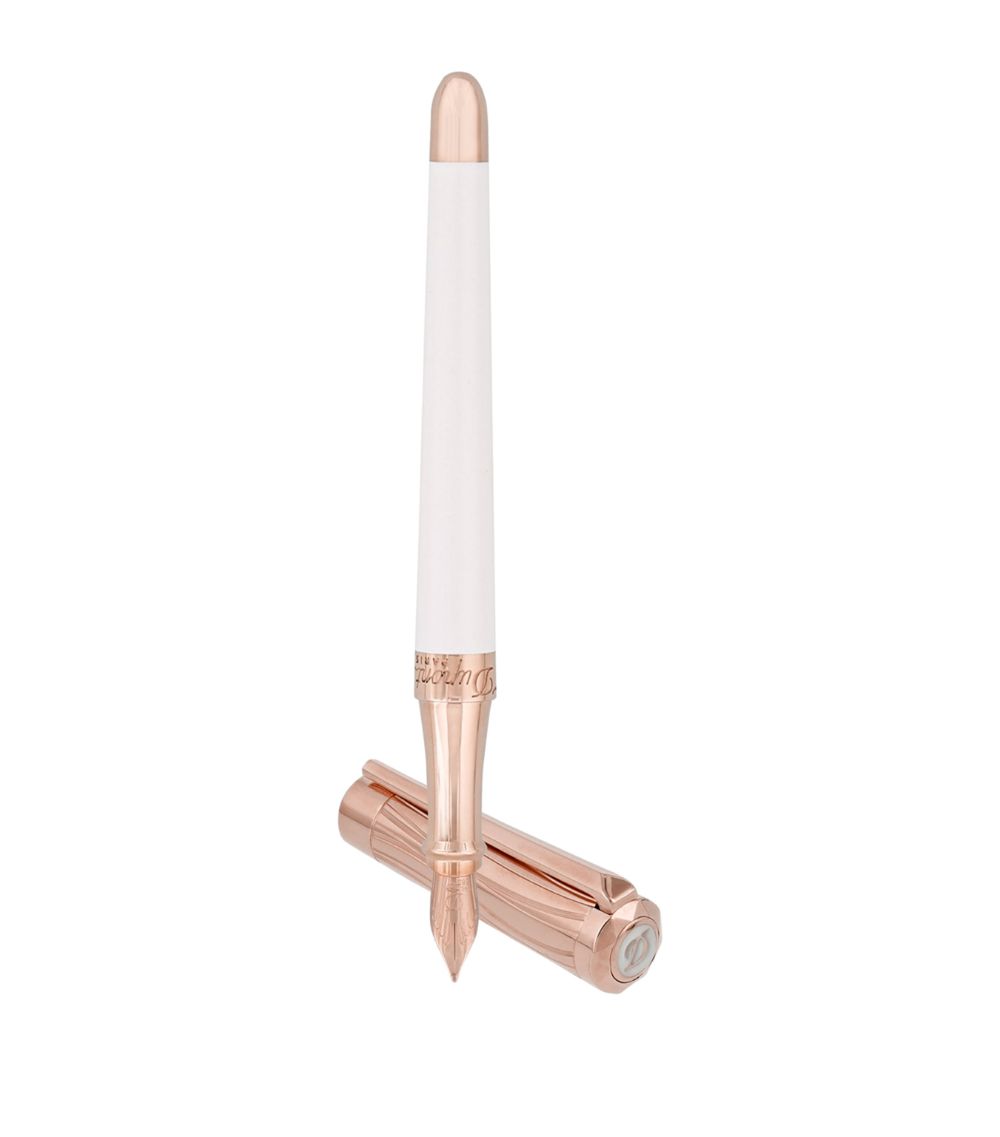 S.T. Dupont S.T. Dupont Rose Gold-Plated Liberté Fountain Pen