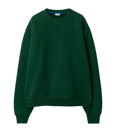 Burberry Burberry Cotton Ekd-Appliqué Sweatshirt