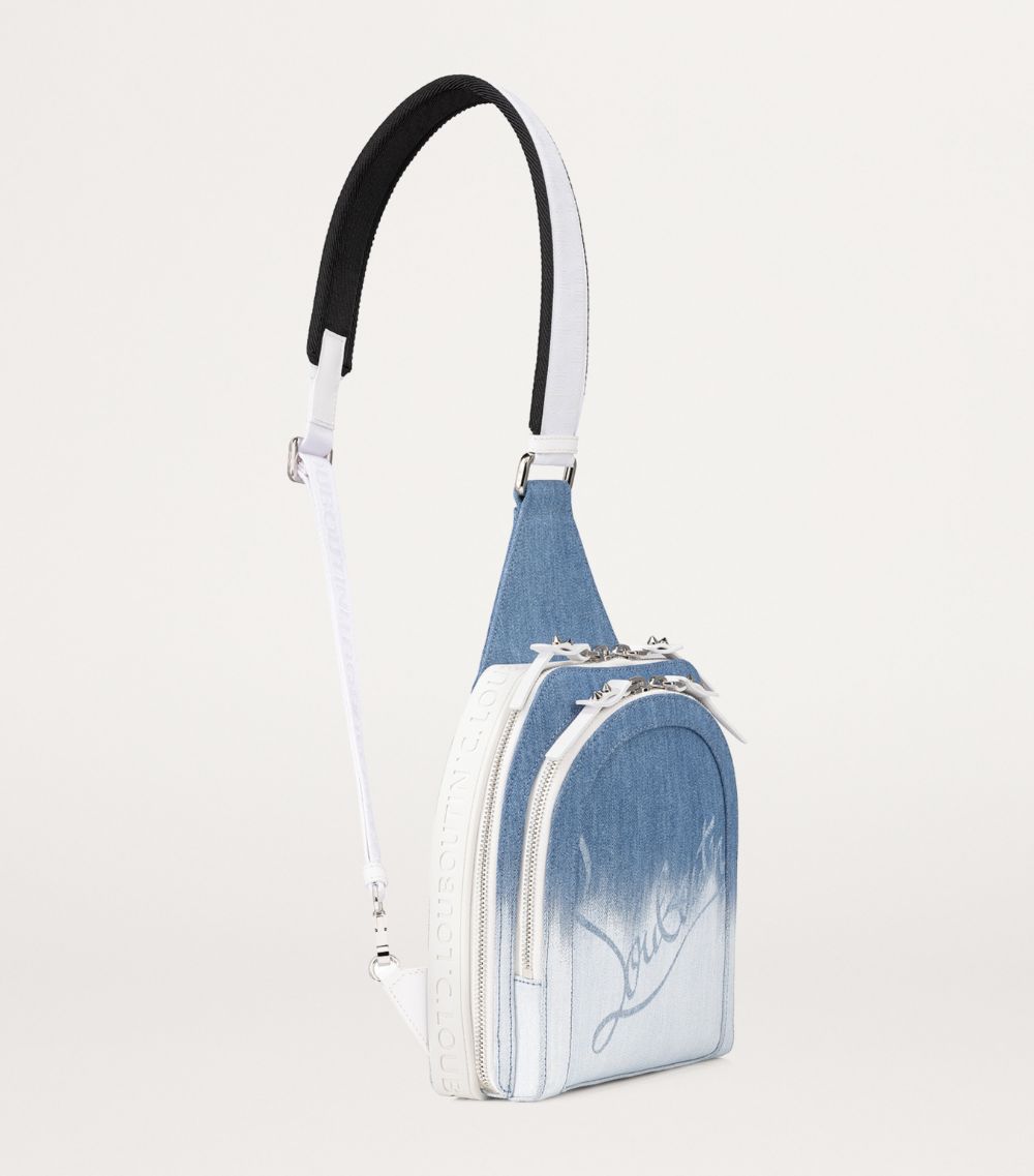 Christian Louboutin Christian Louboutin Loubifunk Denim Backpack