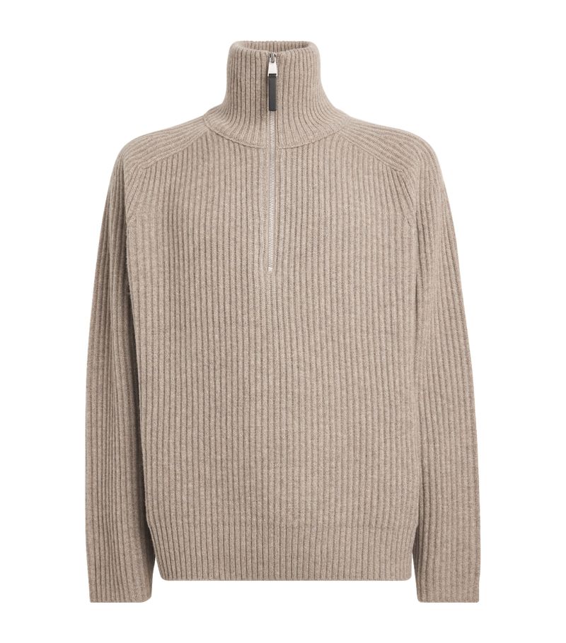 Simkhai Simkhai Cashmere-Blend Half-Zip Sweater