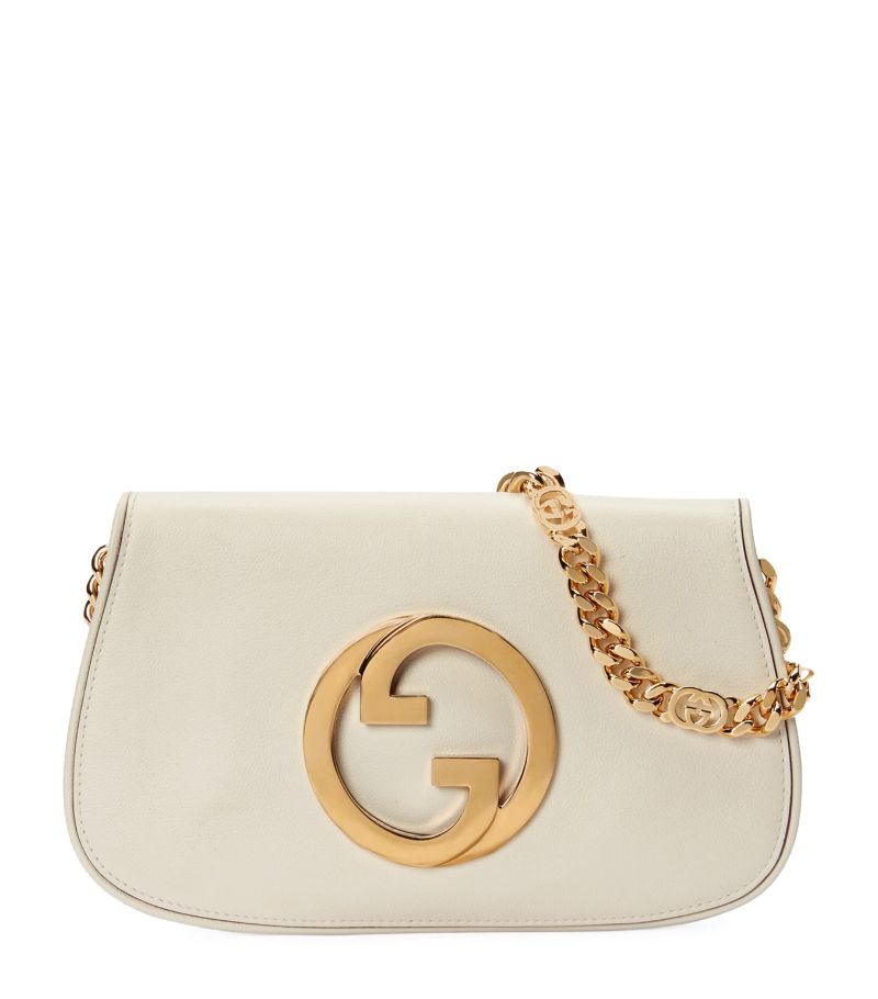 Gucci Gucci New Blondie Small Leather Interlocking G Shoulder Bag