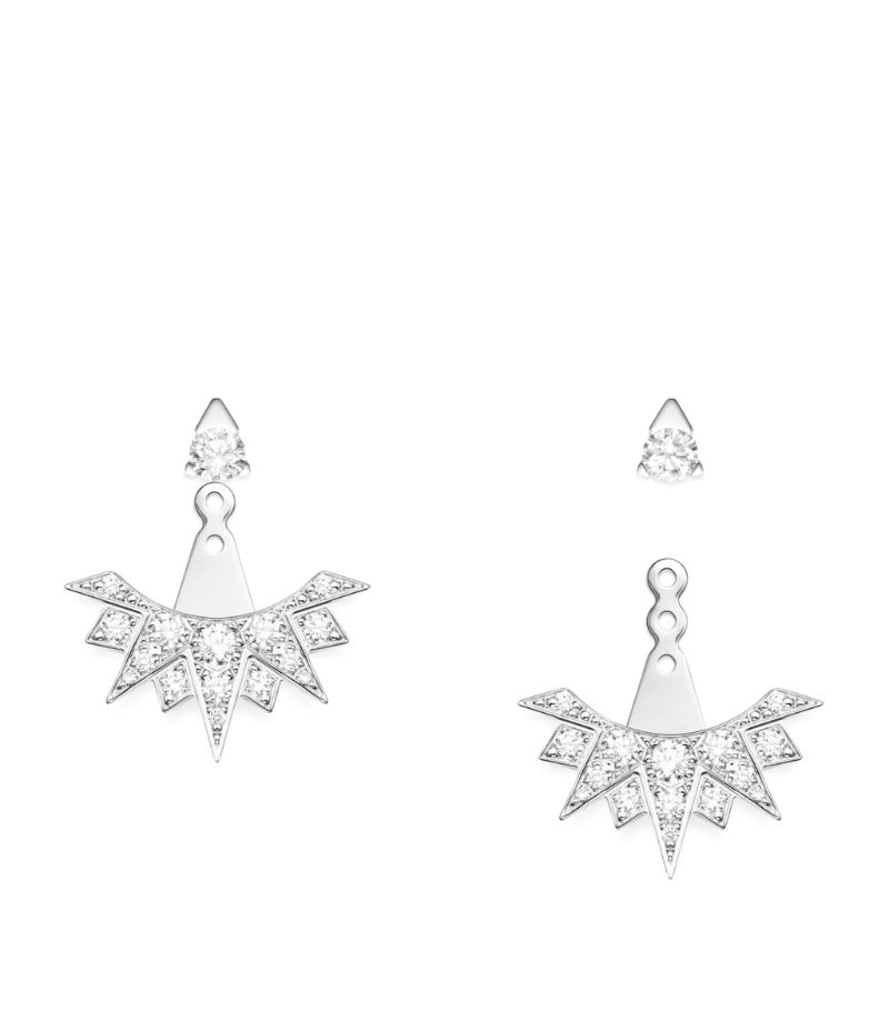 Piaget Piaget White Gold And Diamond Sunlight Earrings