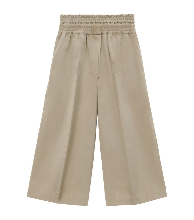 Loewe Loewe Cropped Anagram Trousers