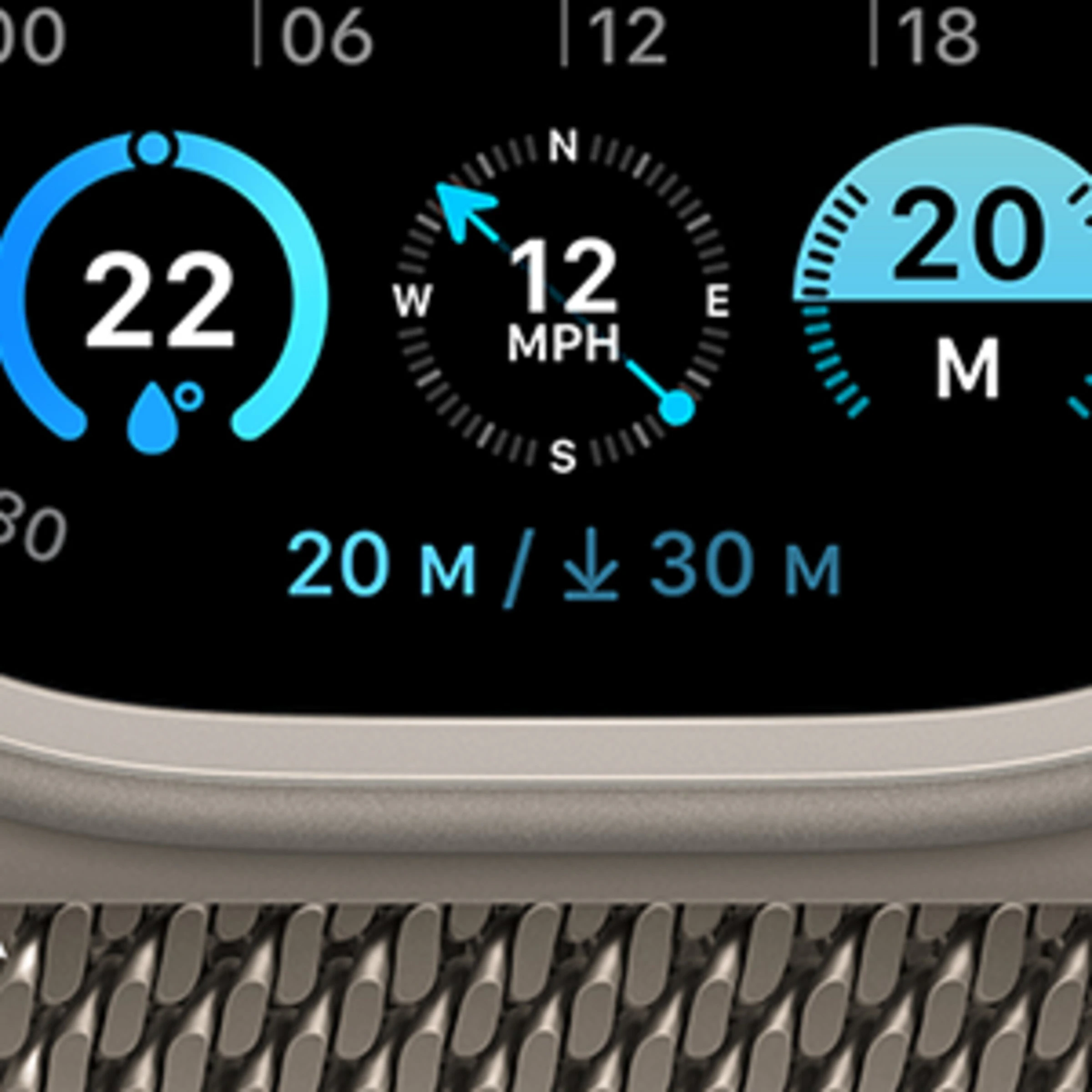  Apple Watch Ultra 2 Gps + Cellular - Natural Titanium with Natural Titanium Milanese Loop, Small,