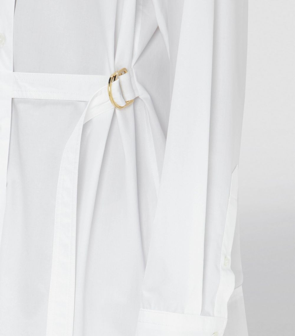 Jw Anderson Jw Anderson Cotton Deconstructed Shirt Dress