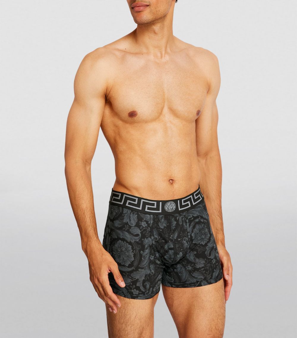 Versace Versace Baroque Low-Rise Trunks