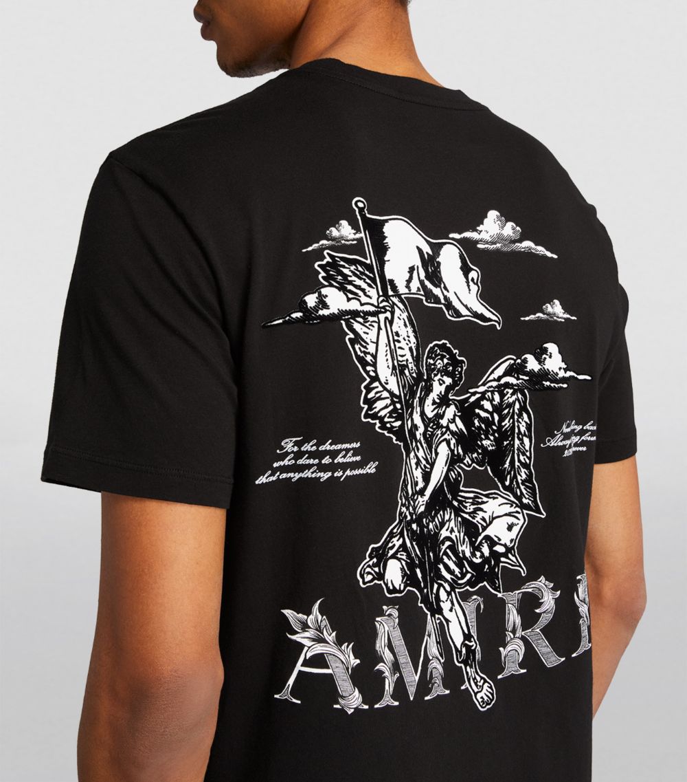 Amiri Amiri Angel Print T-Shirt