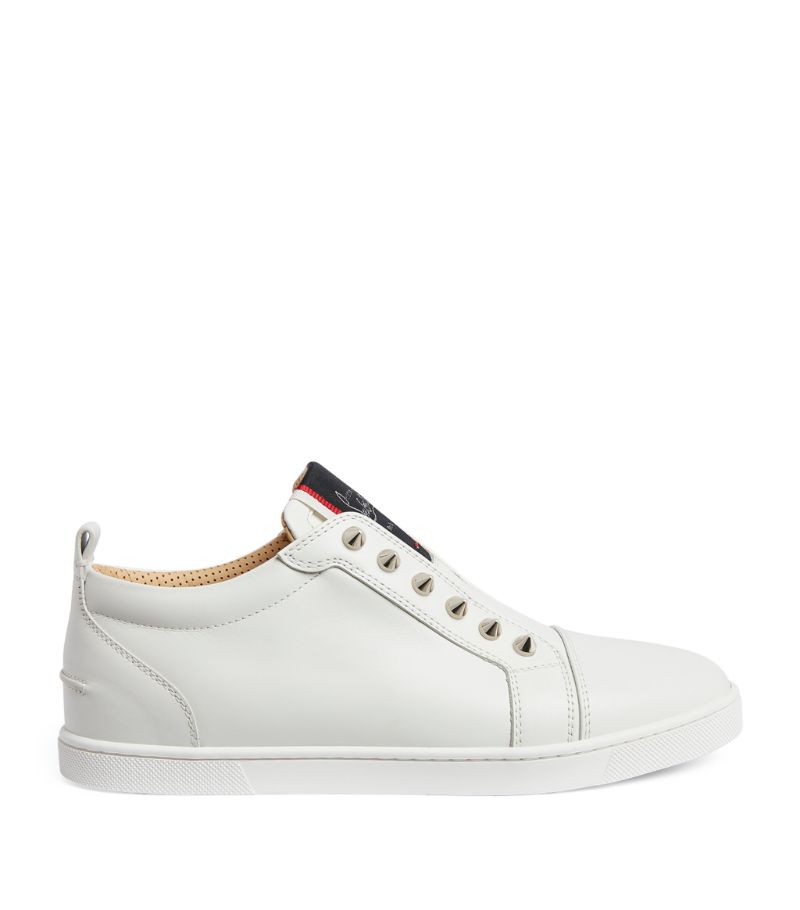 Christian Louboutin Christian Louboutin F. A.V Fique A Vontade Leather Sneakers