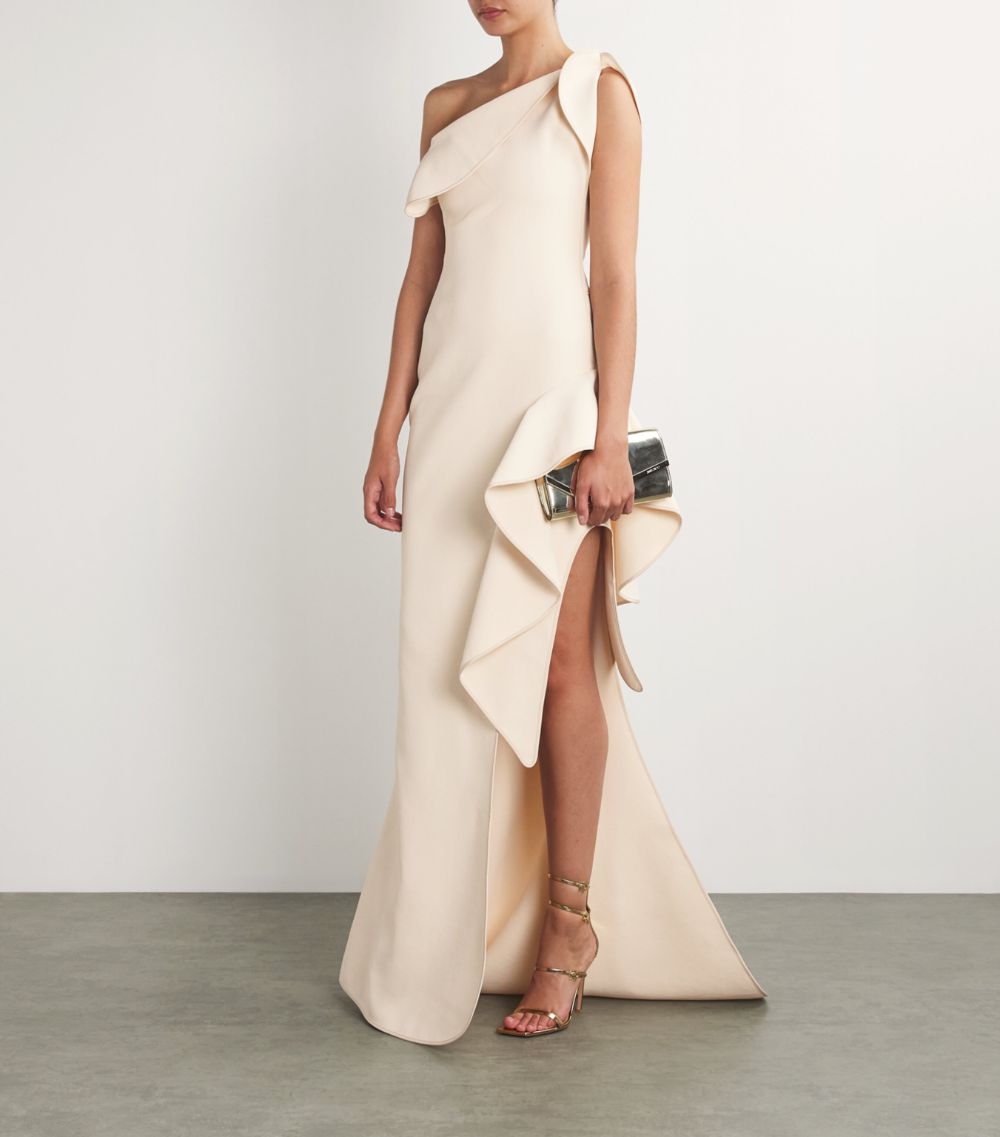 Maticevski Maticevski One-Shoulder Provenance Gown