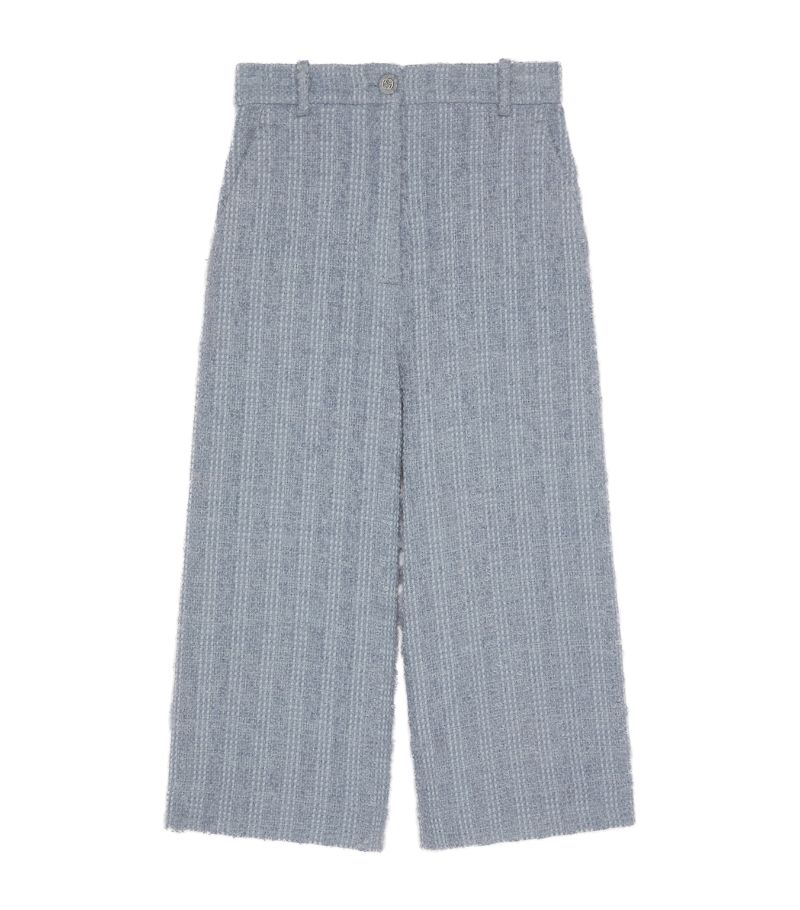 Gucci Gucci Wool Tweed Cropped Trousers