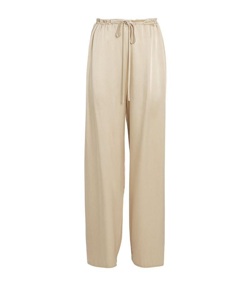 Lapointe Lapointe Satin Drawstring Trousers