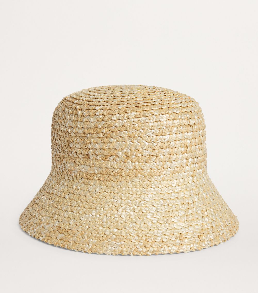 Lack Of Color Lack Of Color Straw Inca Bucket Hat