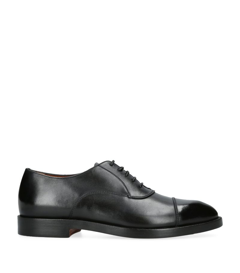 zegna Zegna Leather Torino Oxford Shoes