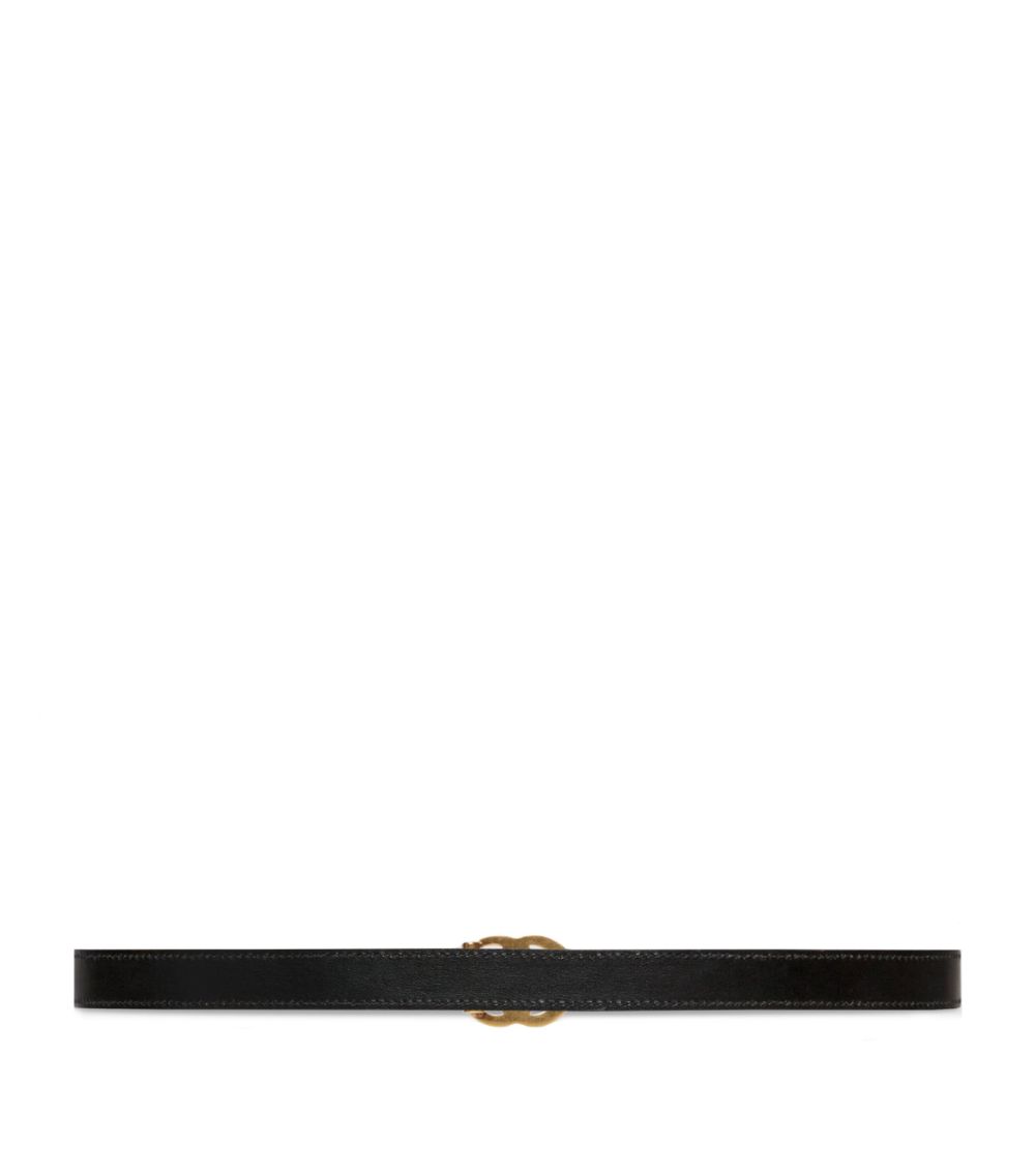 Gucci Gucci Gg Marmont Reversible Thin Belt