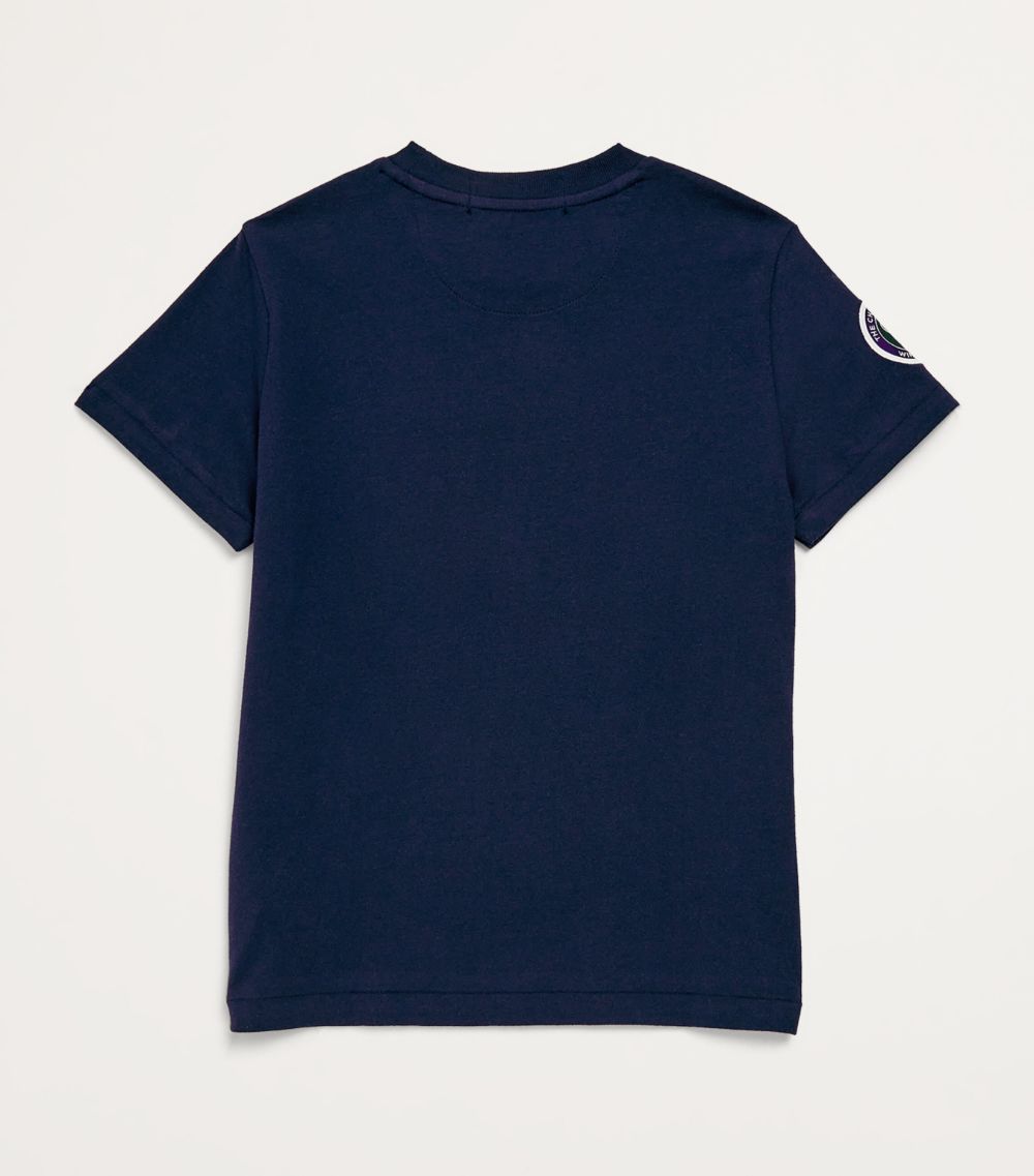 Ralph Lauren Kids Ralph Lauren Kids X Wimbledon Cotton T-Shirt (2-7 Years)