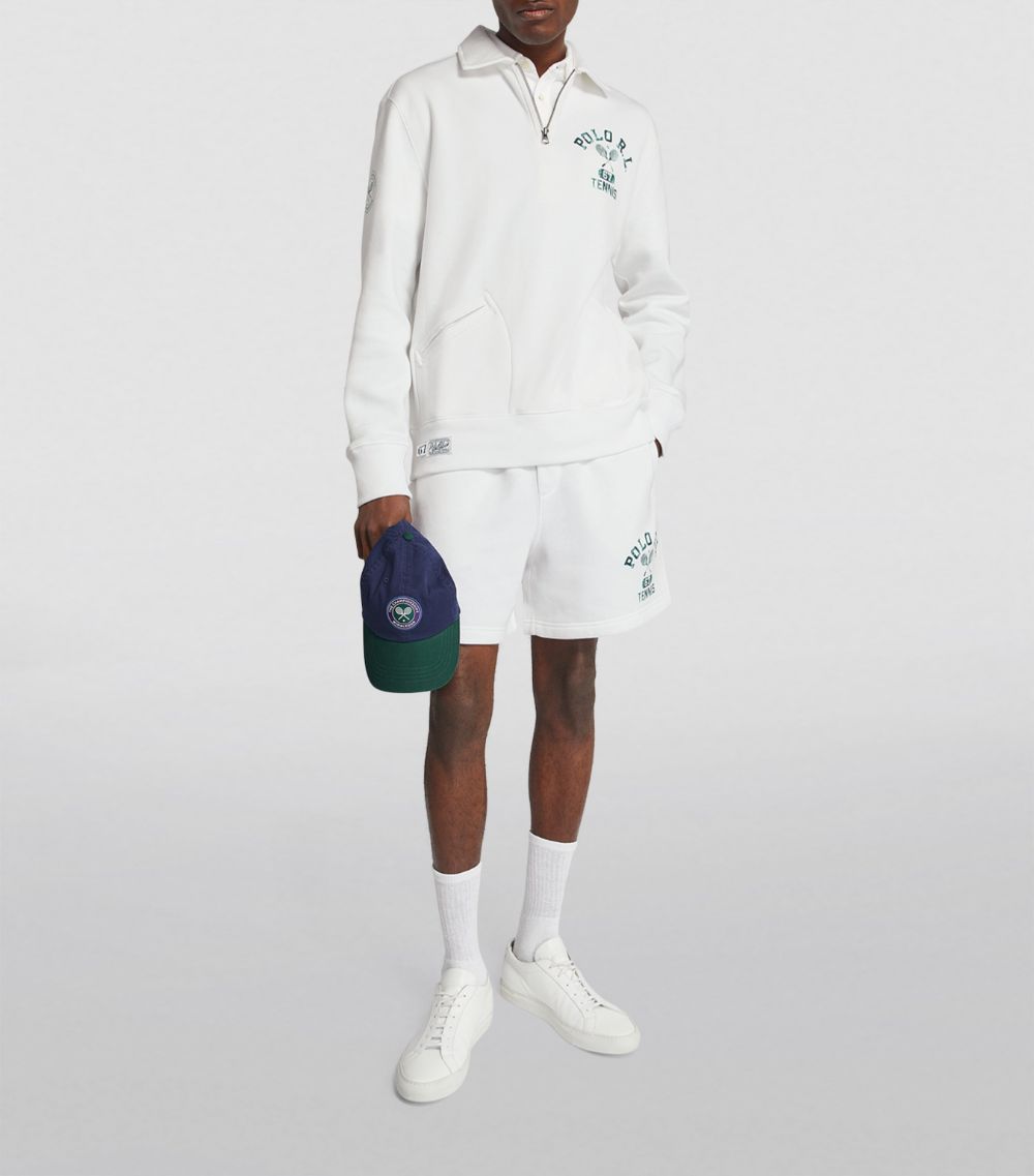 Rlx Ralph Lauren Rlx Ralph Lauren X Wimbledon-Logo Collar Fleece