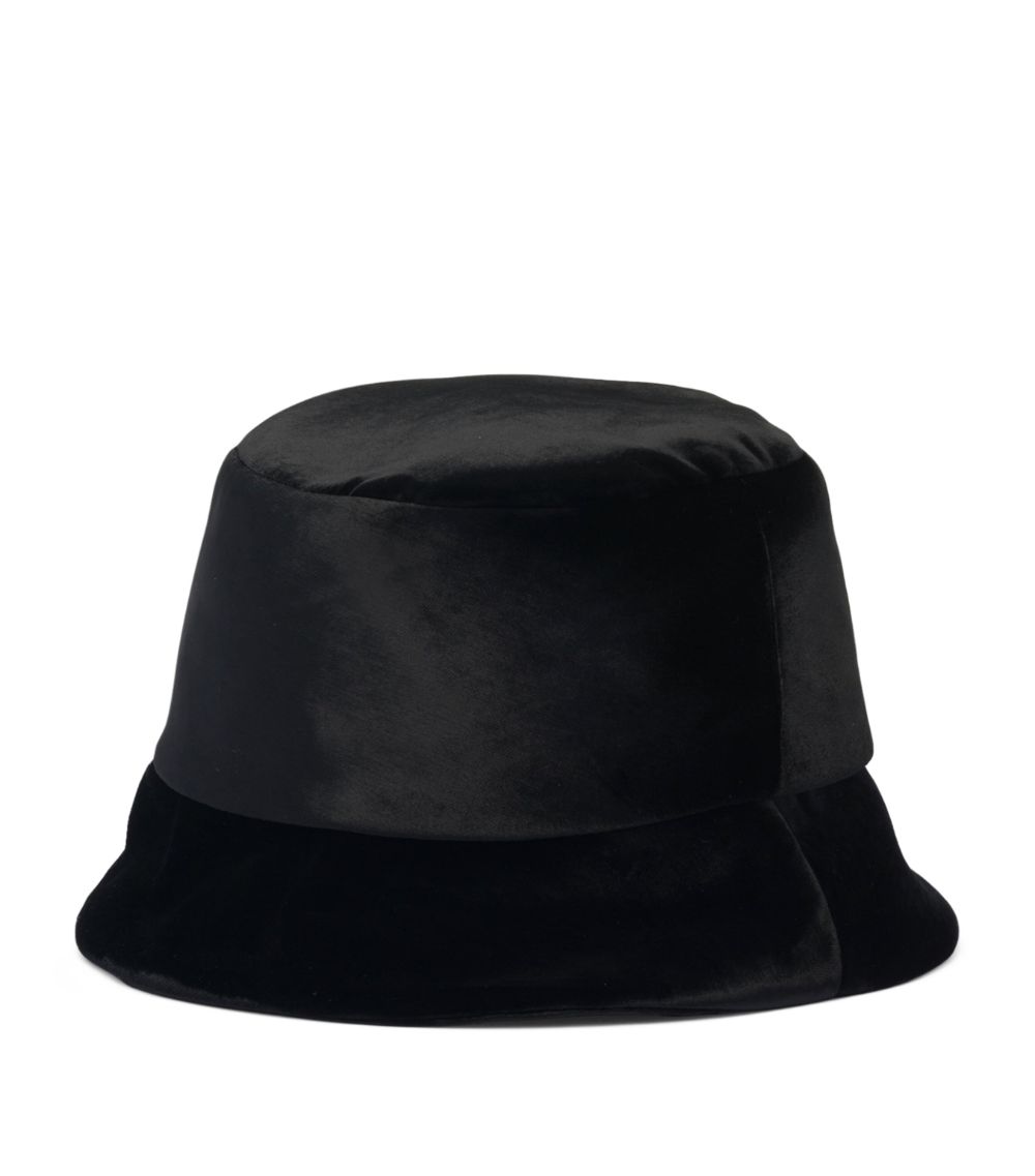 Prada Prada Velvet Bucket Hat