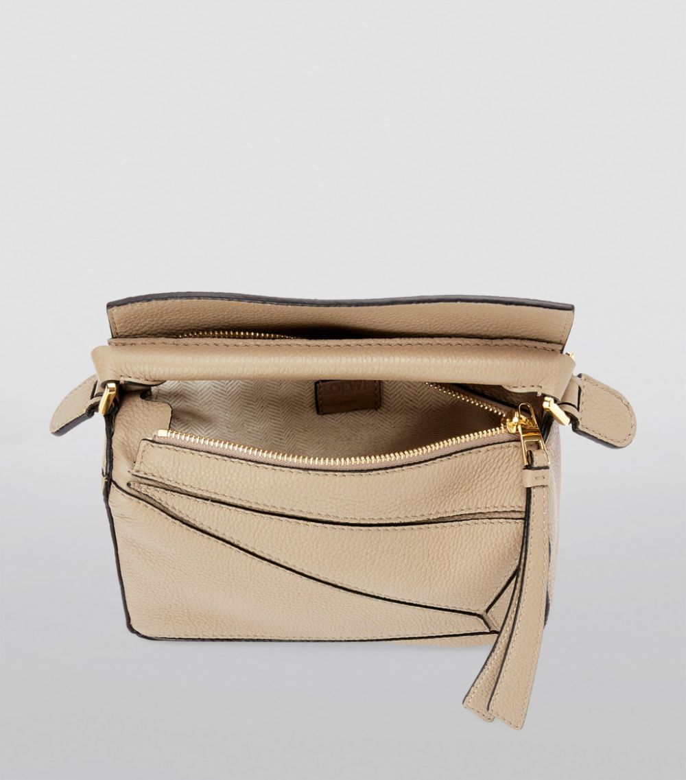 Loewe Loewe Mini Leather Puzzle Top-Handle Bag