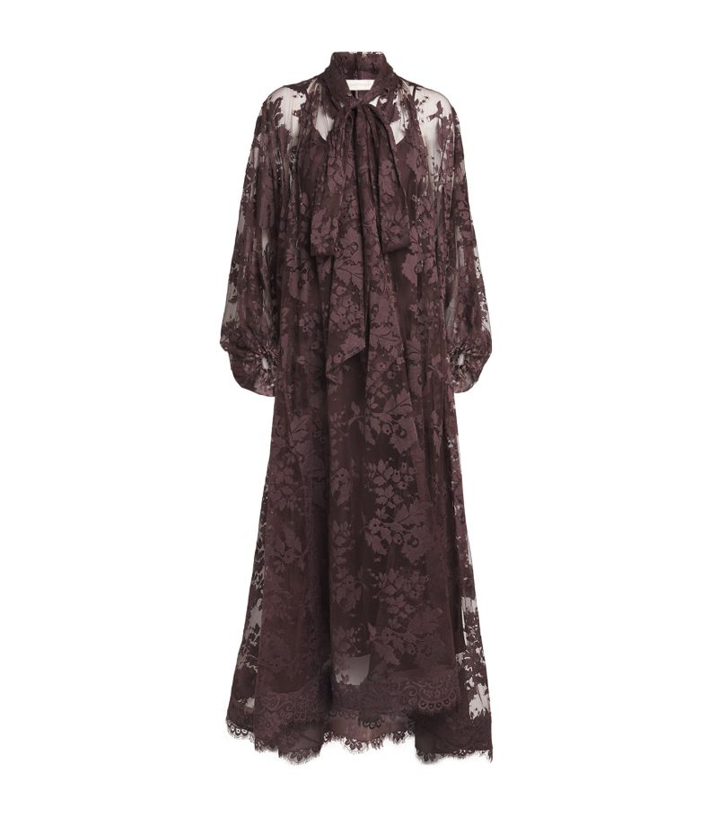 Zimmermann Zimmermann Lace Illustration Maxi Dress