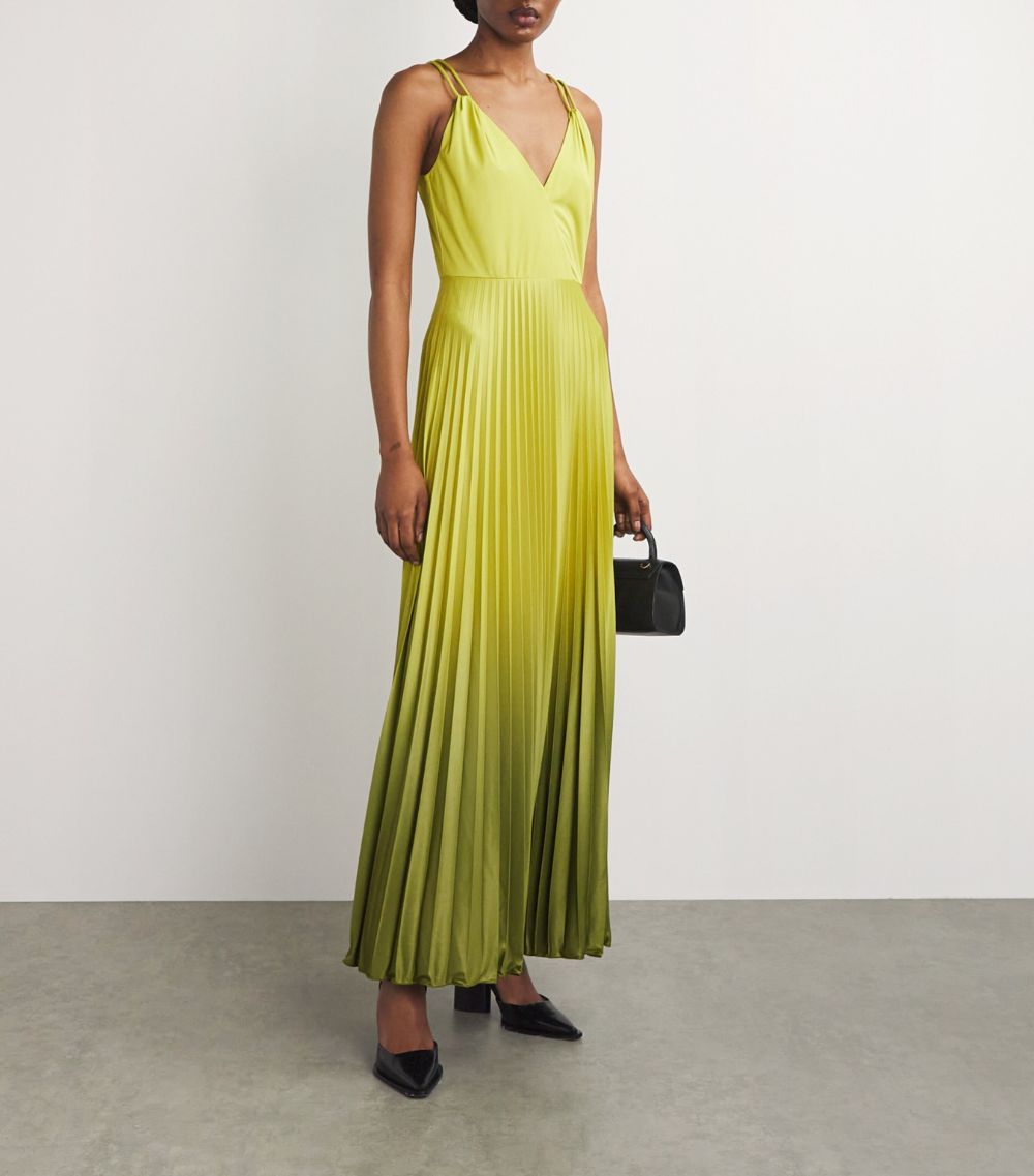 Max & Co. Max & Co. Jersey Pleated Maxi Dress