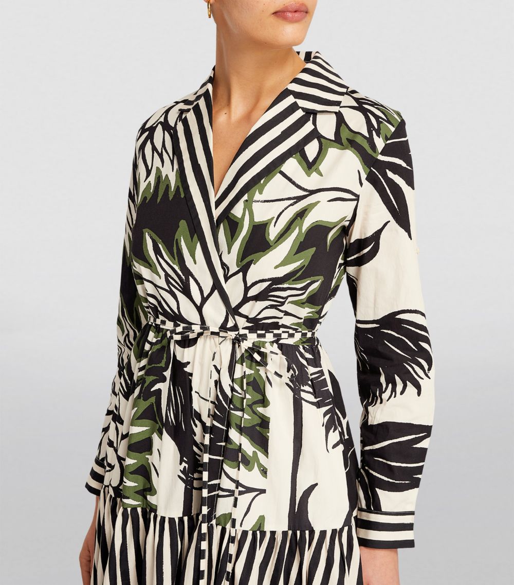 Max & Co. Max & Co. Cotton Printed Wrap Dress