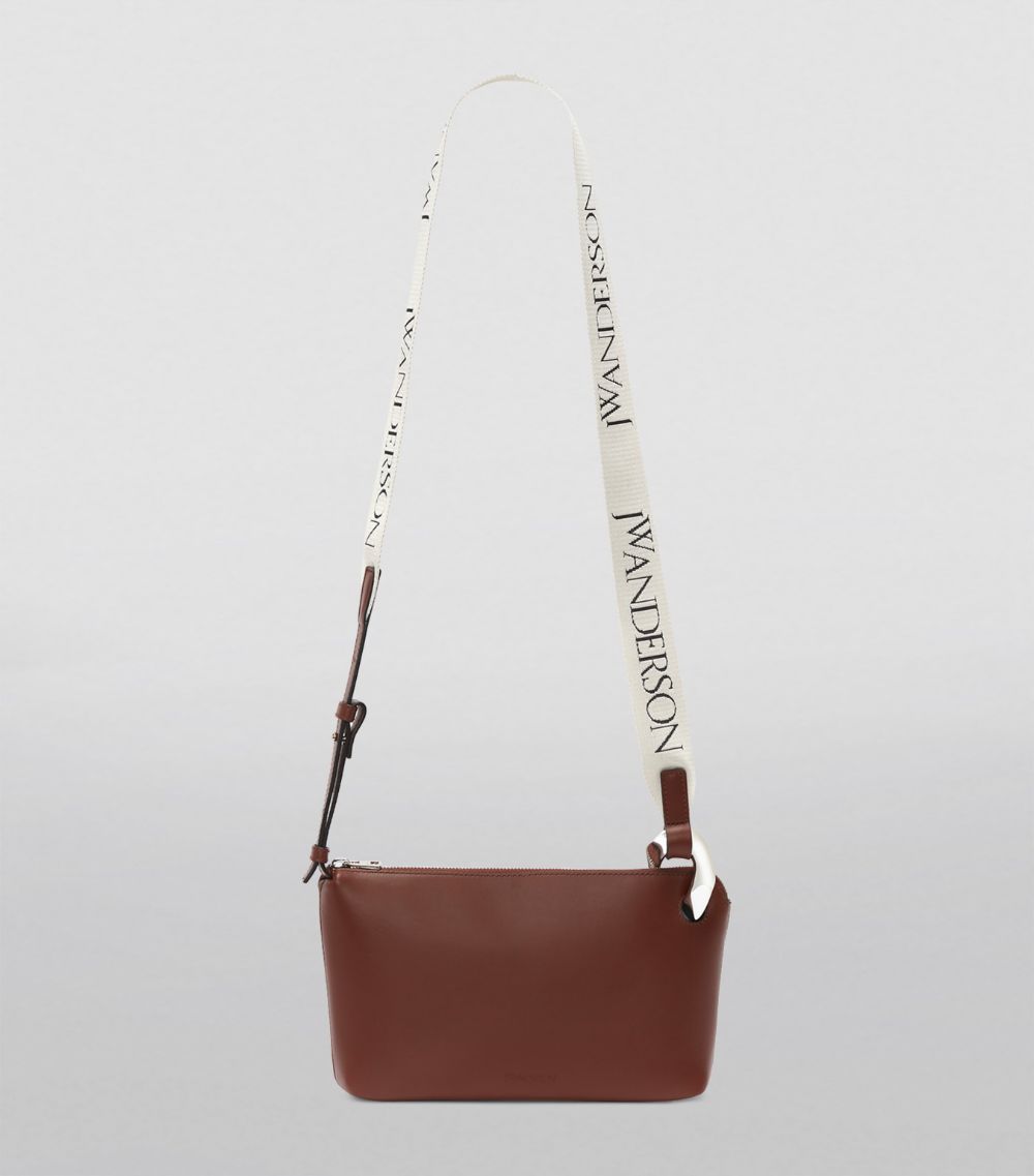 Jw Anderson Jw Anderson Small Leather Corner Cross-Body Bag