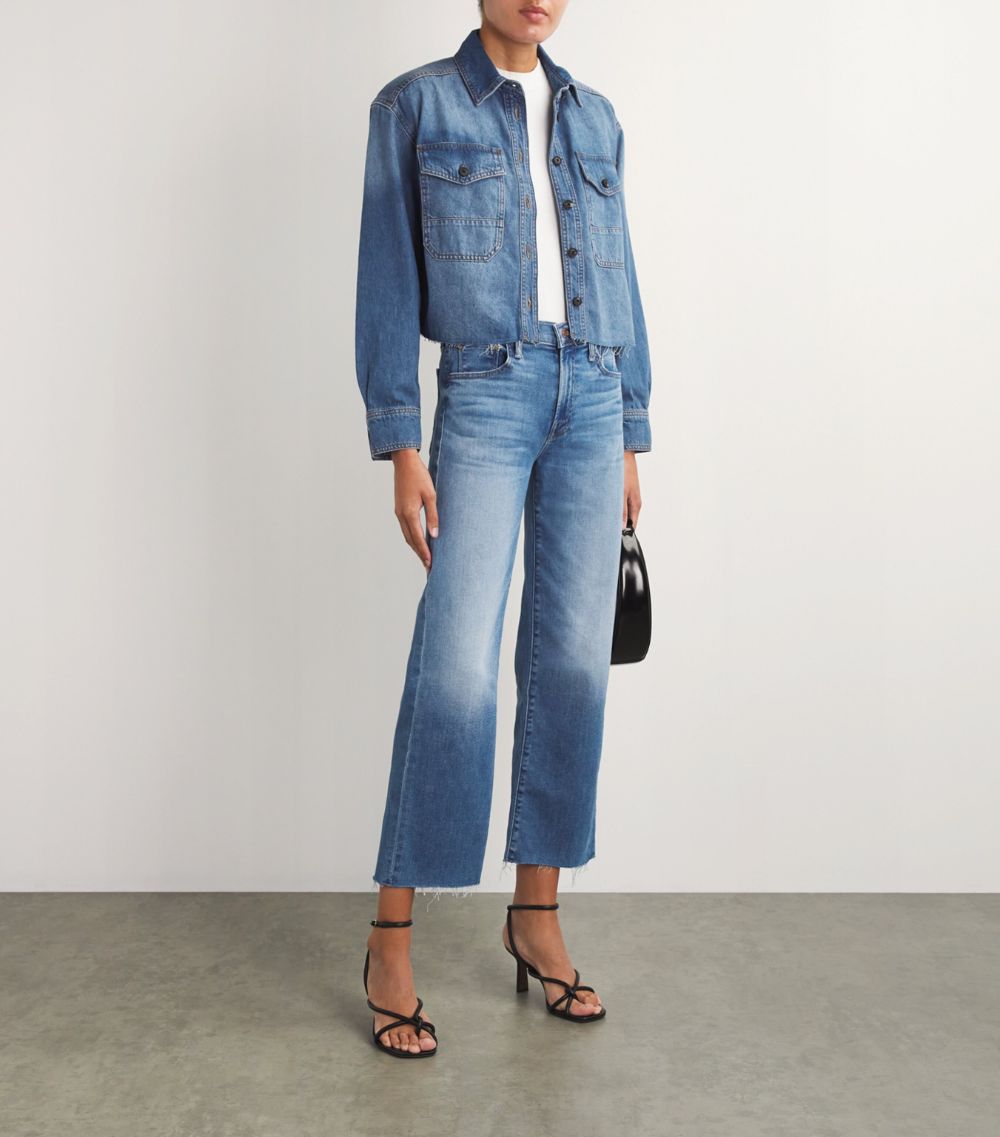 Mother Mother The Mid Rise Rambler Zip Ankle Jeans