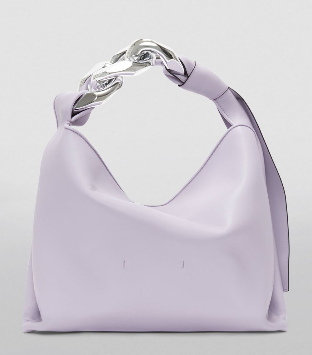 Jw Anderson Jw Anderson Small Leather Chain Shoulder Bag