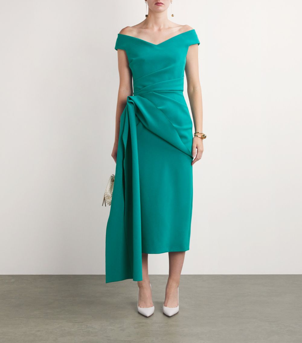 Roksanda Roksanda Asymmetric Augusta Midi Dress