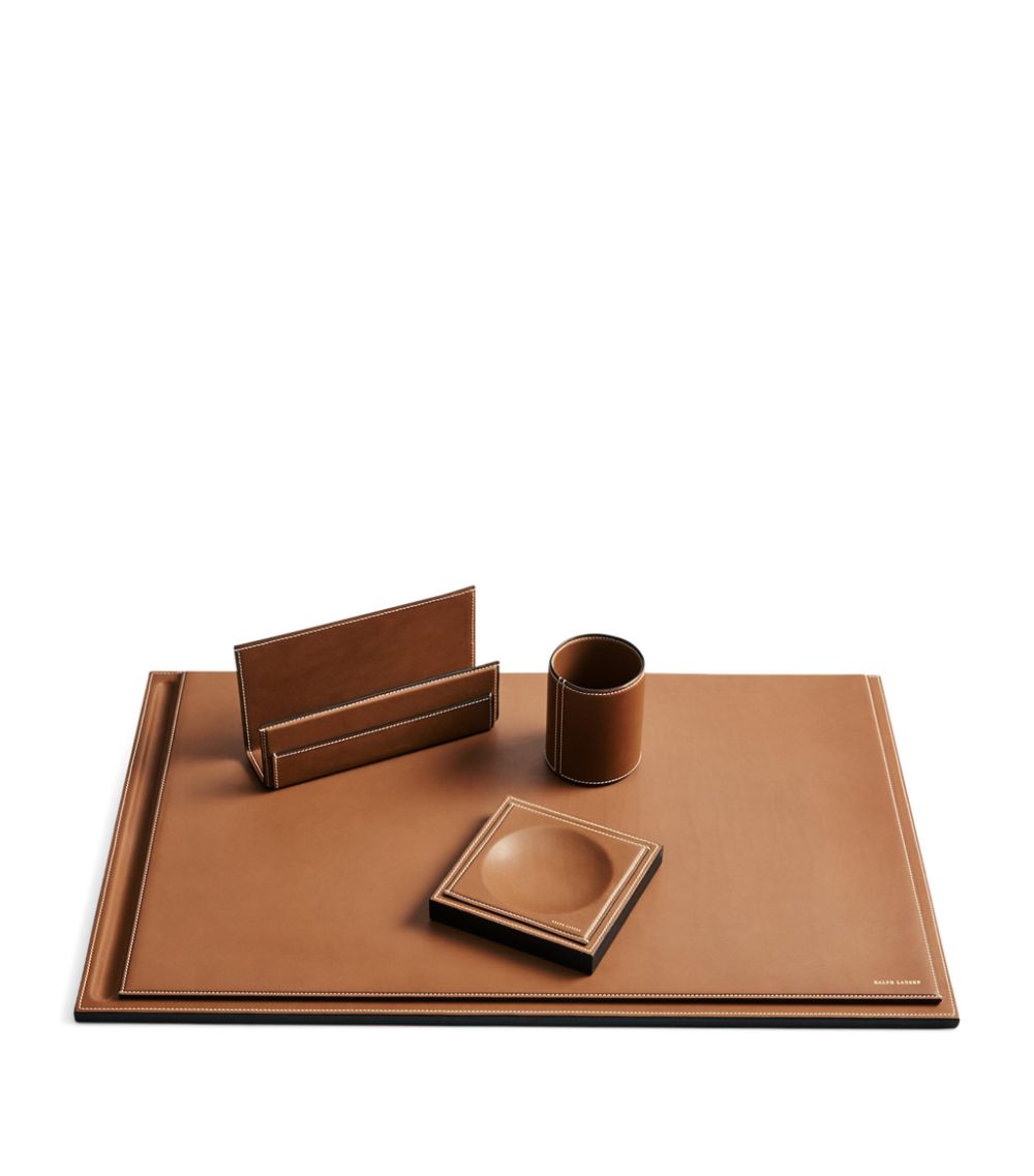 Ralph Lauren Home Ralph Lauren Home Leather Brennan Blotter