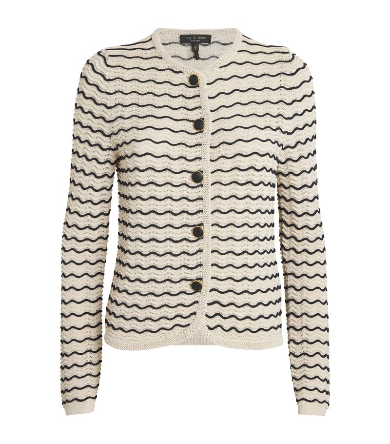 Rag & Bone Rag & Bone Striped Eliza Cardigan