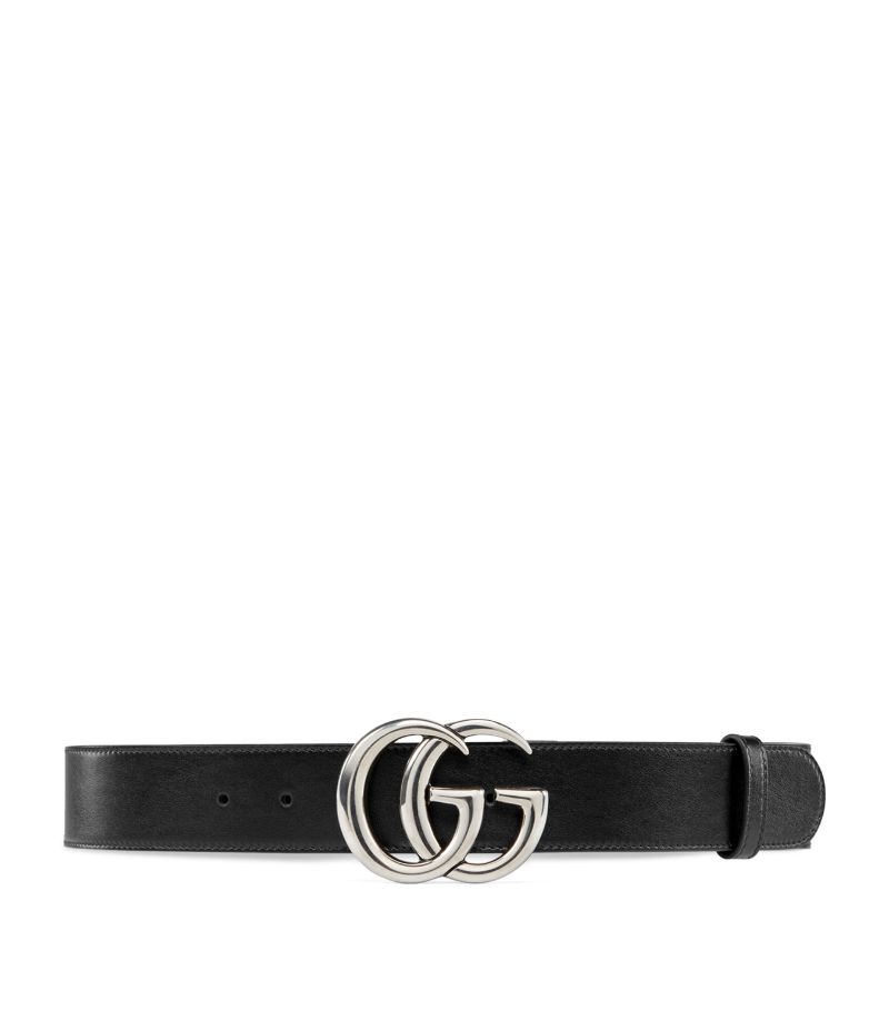 Gucci Gucci Leather Gg Marmont Belt