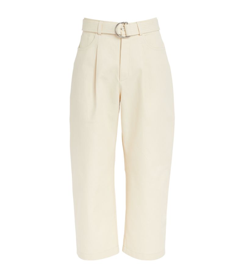 Nanushka Nanushka Belted Ferre Straight Trousers