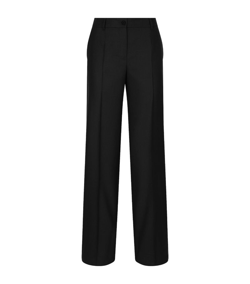 Dolce & Gabbana Dolce & Gabbana Wool Straight-Leg Trousers