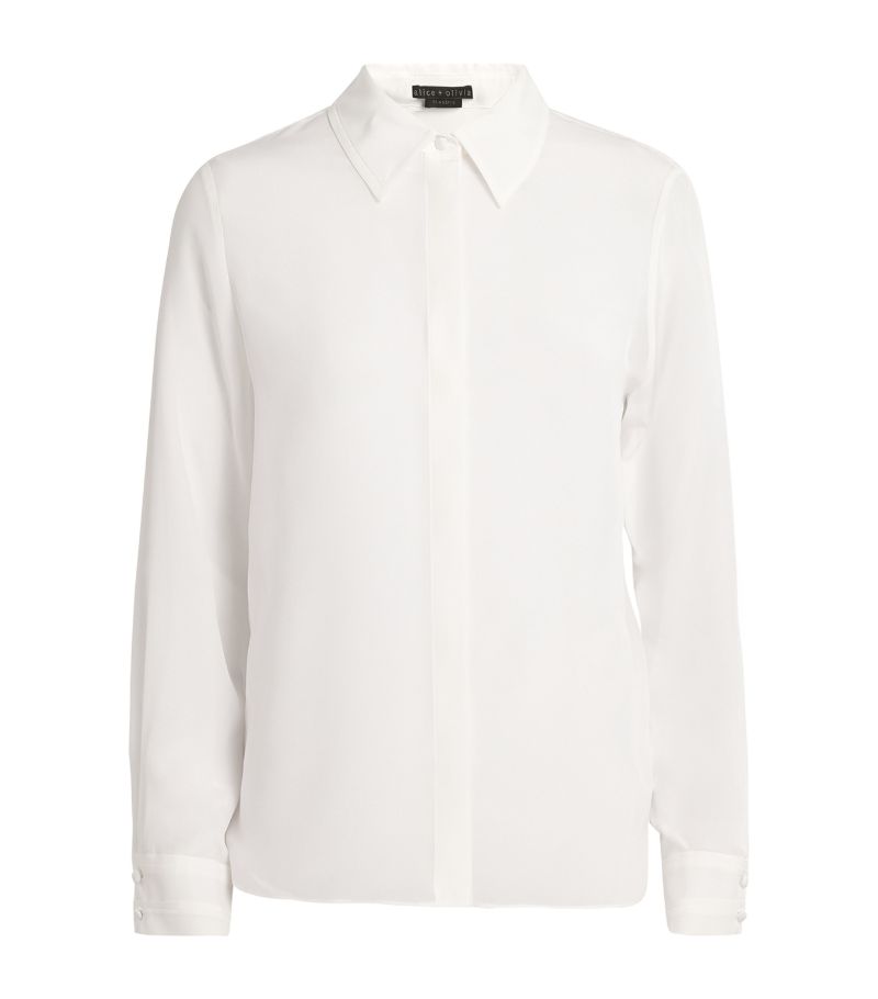 Alice + Olivia Alice + Olivia Silk Willa Shirt