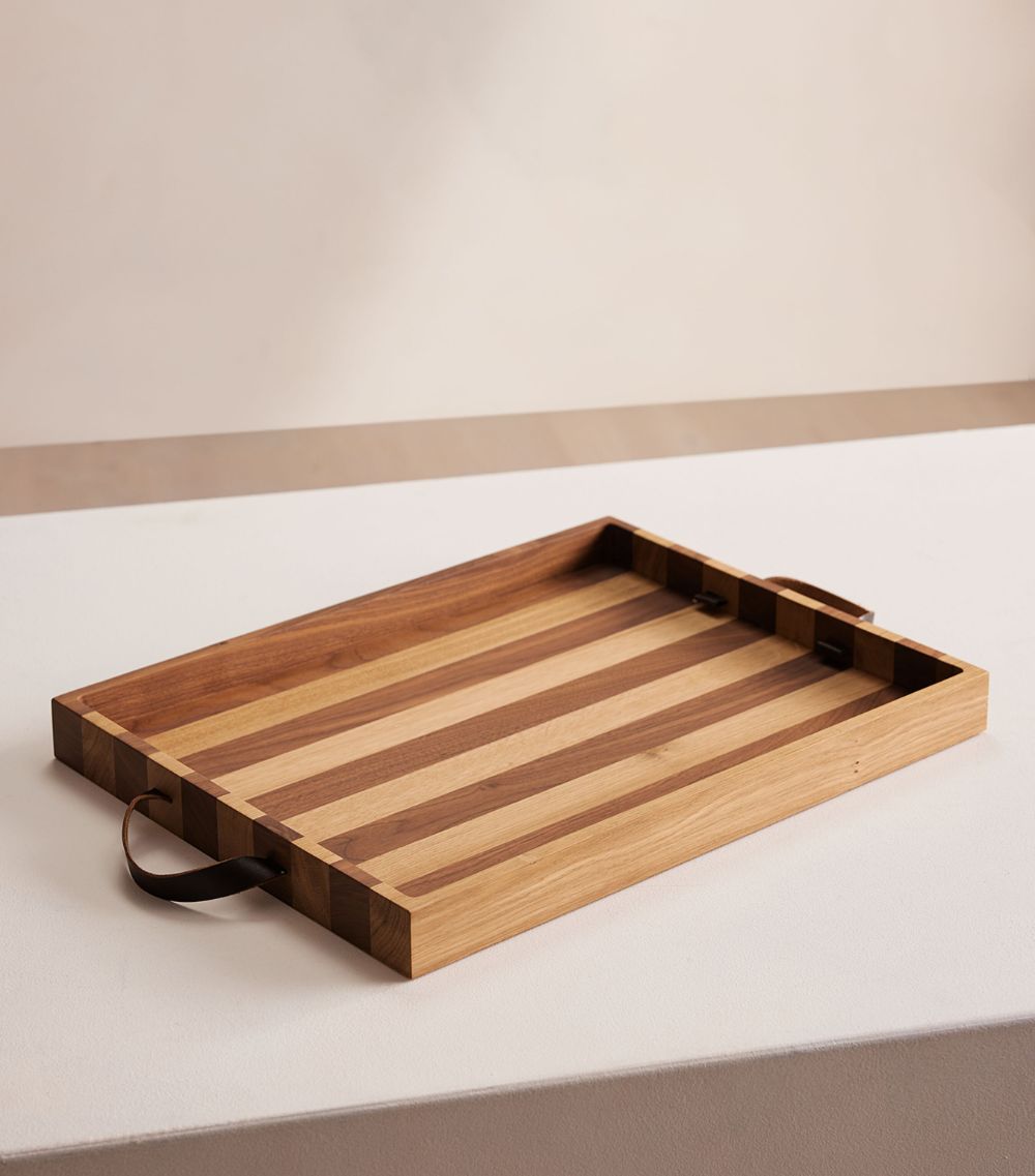 Soho Home Soho Home Forest Stripe Tray (50Cm X 38Cm)