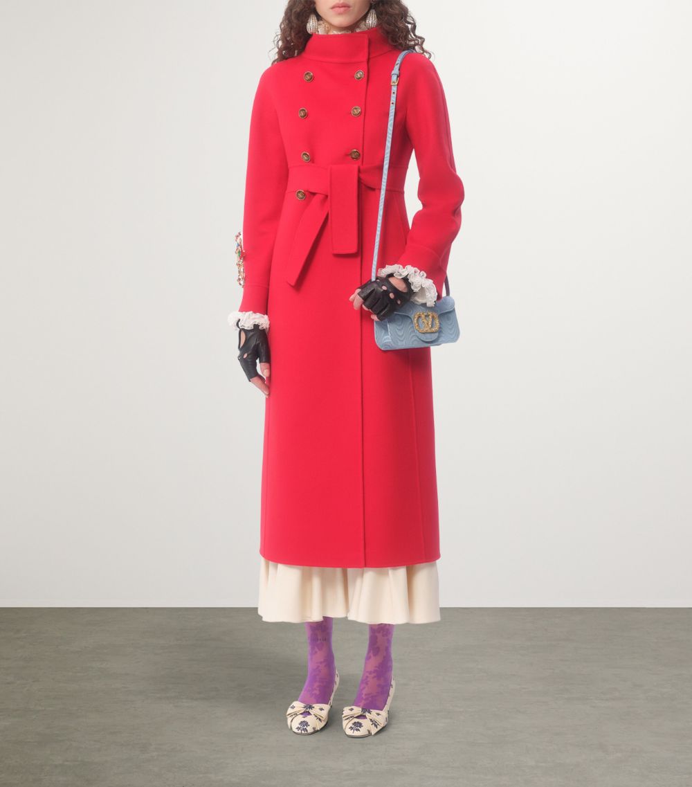 Valentino Valentino Virgin Wool-Cashmere Coat